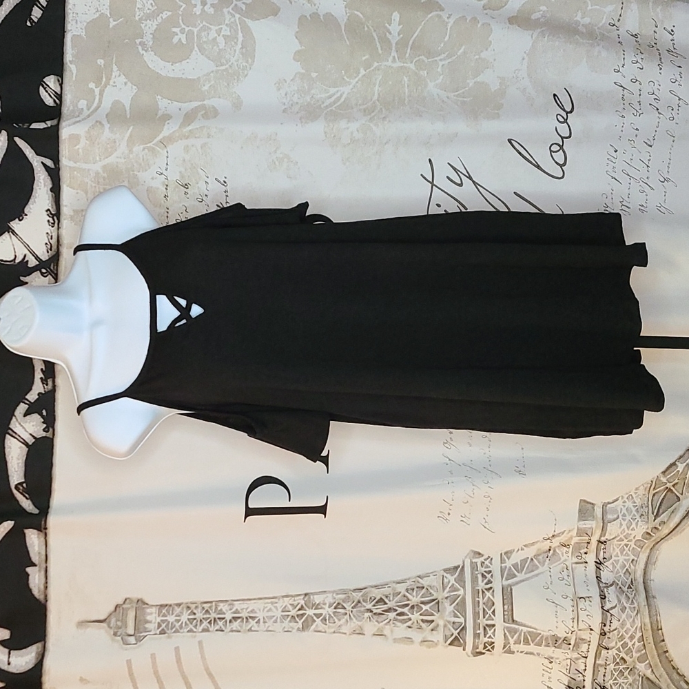 Apt 9 cold shoulder dress tunic coverup